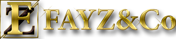 Логотип бренда FAYZ&Co. Премиальная мужская одежда Душанбе — костюм FAYZ&Co