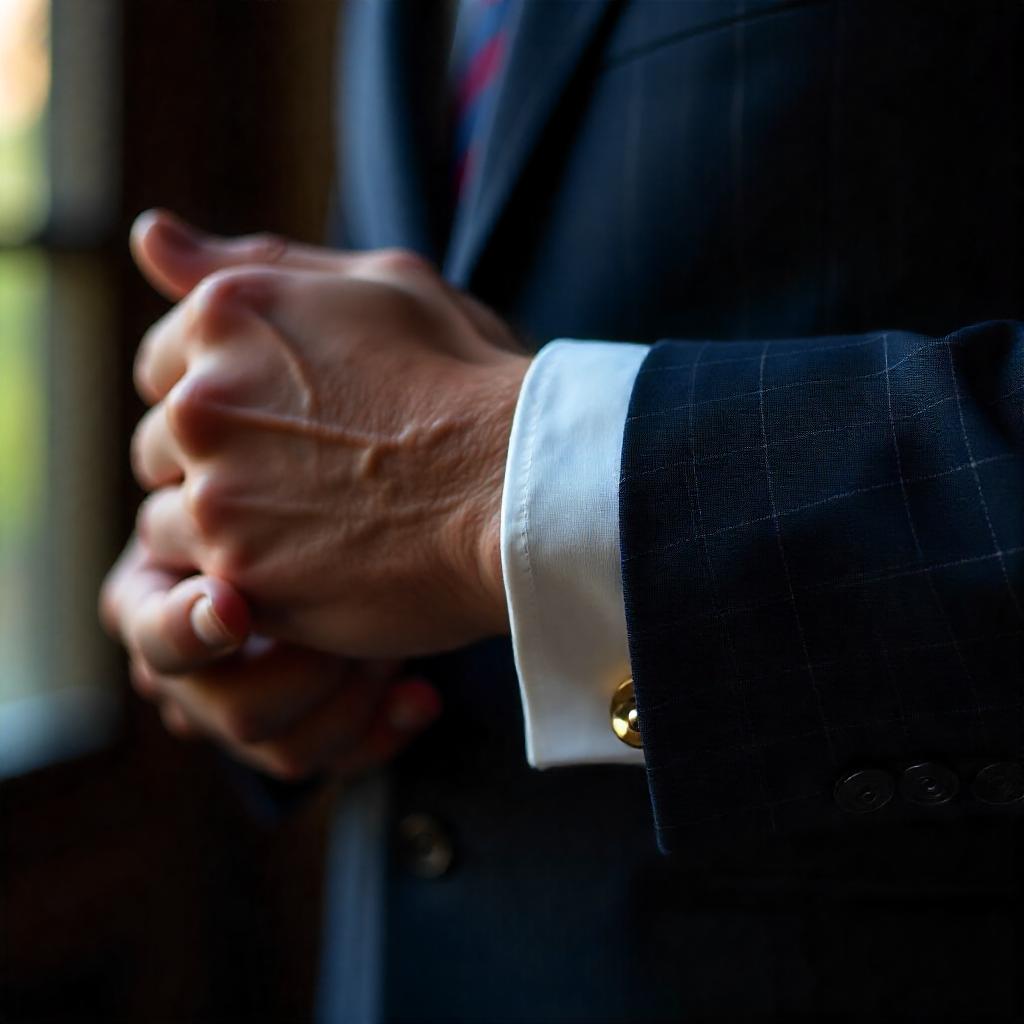 Детали костюма и запонки для премиальной мужской одежды FAYZ&Co